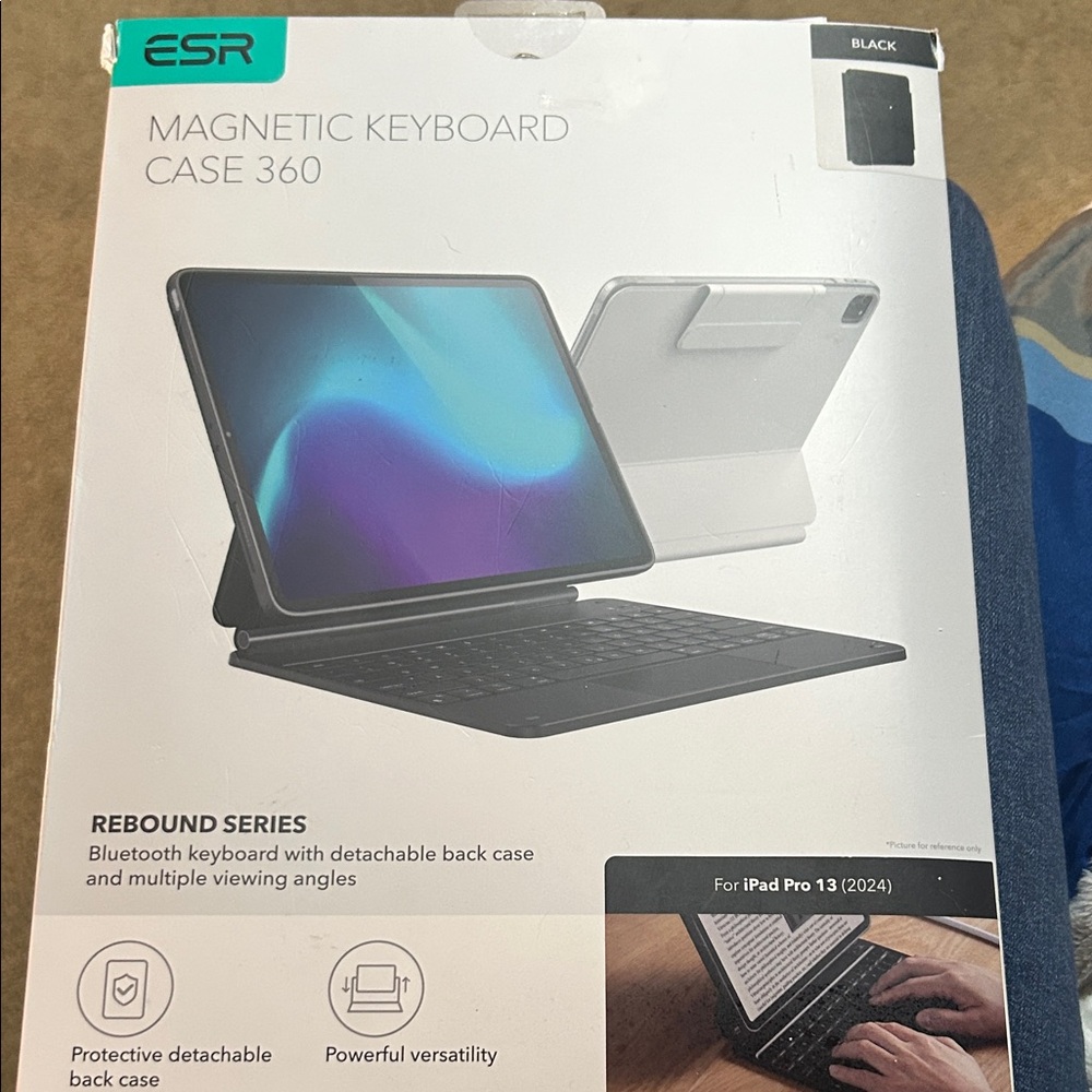 Magnetic Keyboard Case 360 - Black